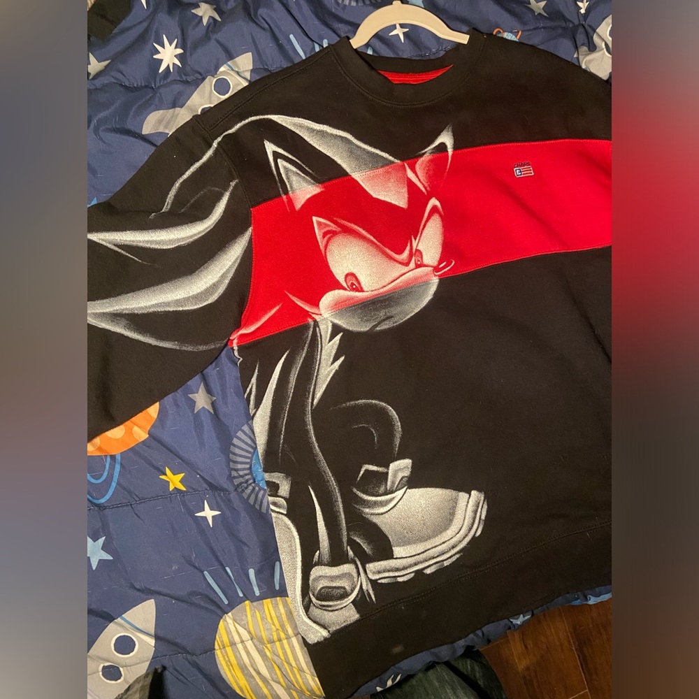Shadow Hedgehog Chaps Long sleeve